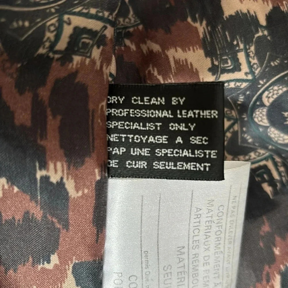 Vintage Cosa Nova Oversized Leather Jacket - Picture 5 of 8